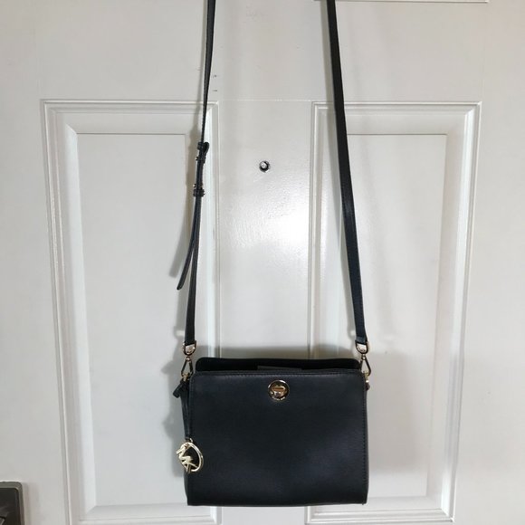 Michael Kors Handbags - Michael Kors Rivington Messenger Bag Black